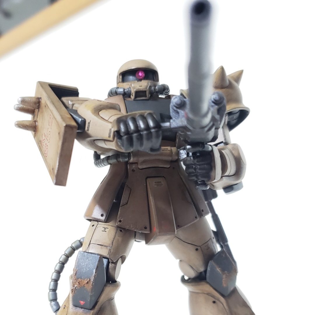 HGUCザク地上戦セット｜ねこロンビアさんのガンプラ作品｜GUNSTA 