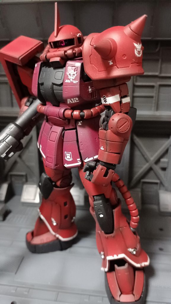 少し赤を濃くしてみました