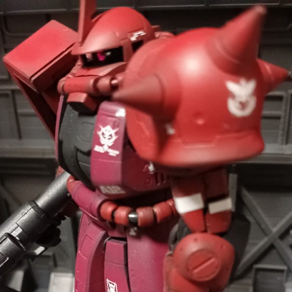 Rgシャアザクオリジン風塗装