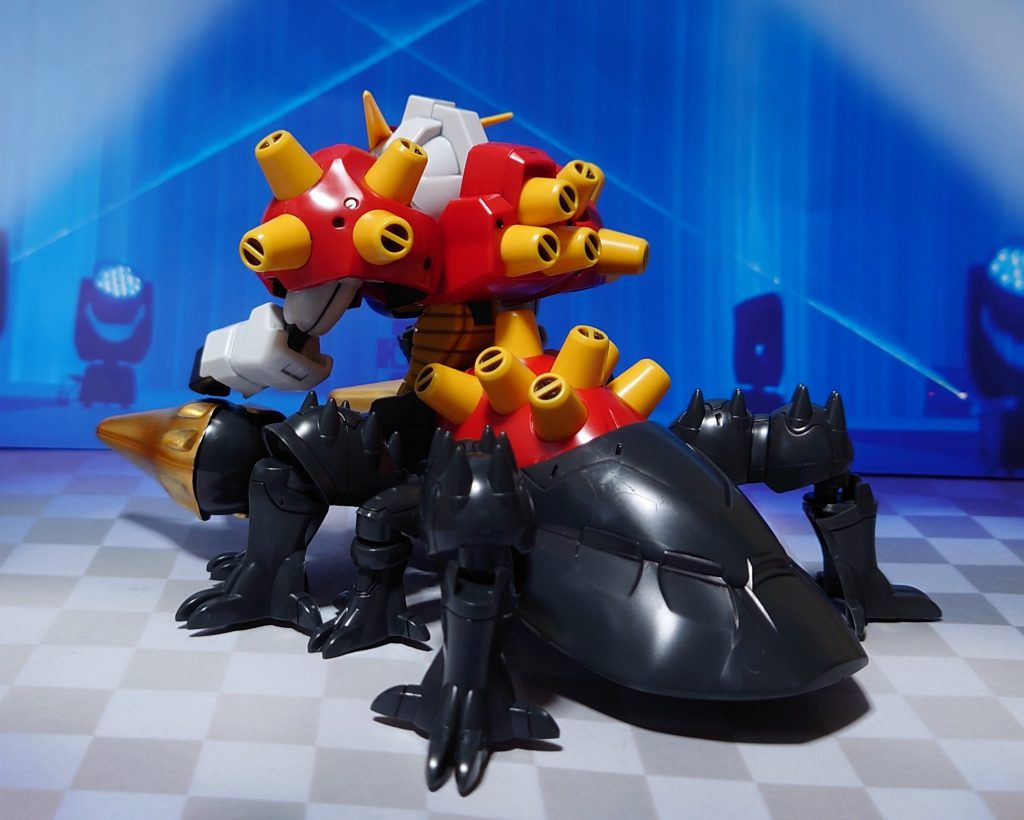 デビルガンダム後ろから。