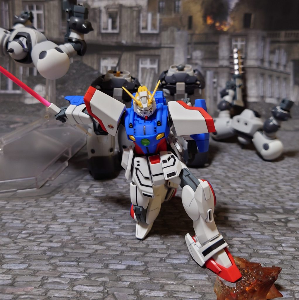 ビームソード一閃。