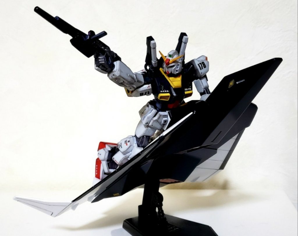 パケ写風に^^フライングアーマーに載せると飾り映えするキットです!