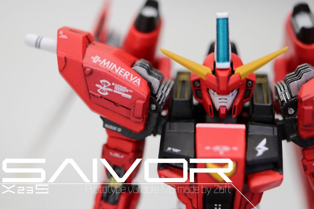 以上です!以前から欲しかった「カッコいい1/144のセイバーガンダム」が作れたと思います!