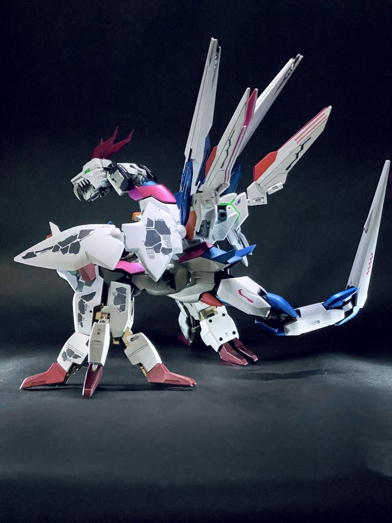 後ろ姿はこんな感じです。