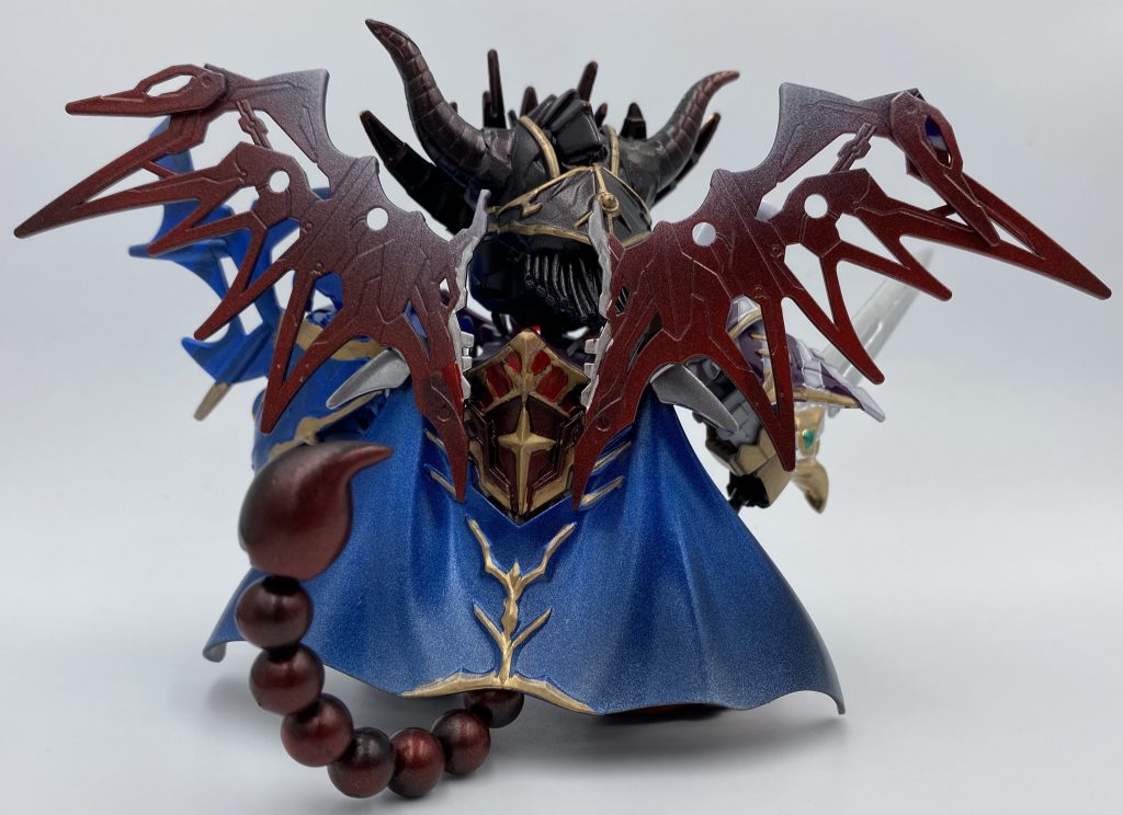 バックショット。マントはナイトストライク。尻尾は自作です。