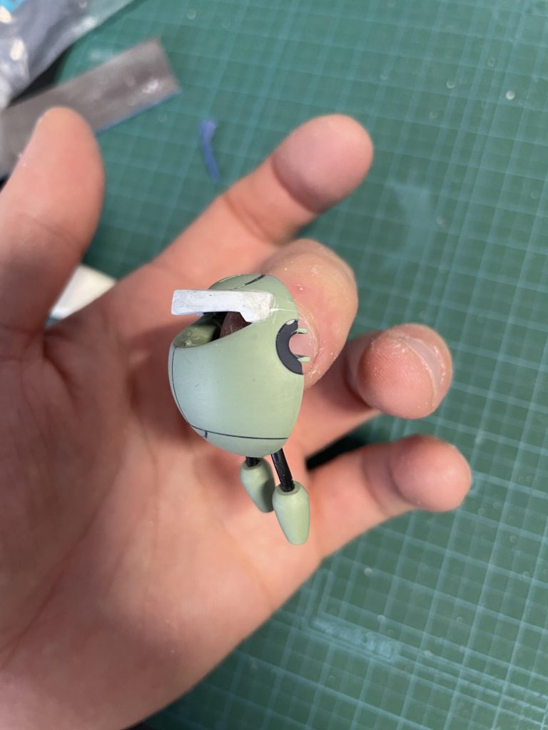 初代のころはパテも扱えずプラ板を貼り付けるだけしかやっていなかったので、自分の思うような形にできるようになったのはどの場面でも活かされるので嬉しいですね😁