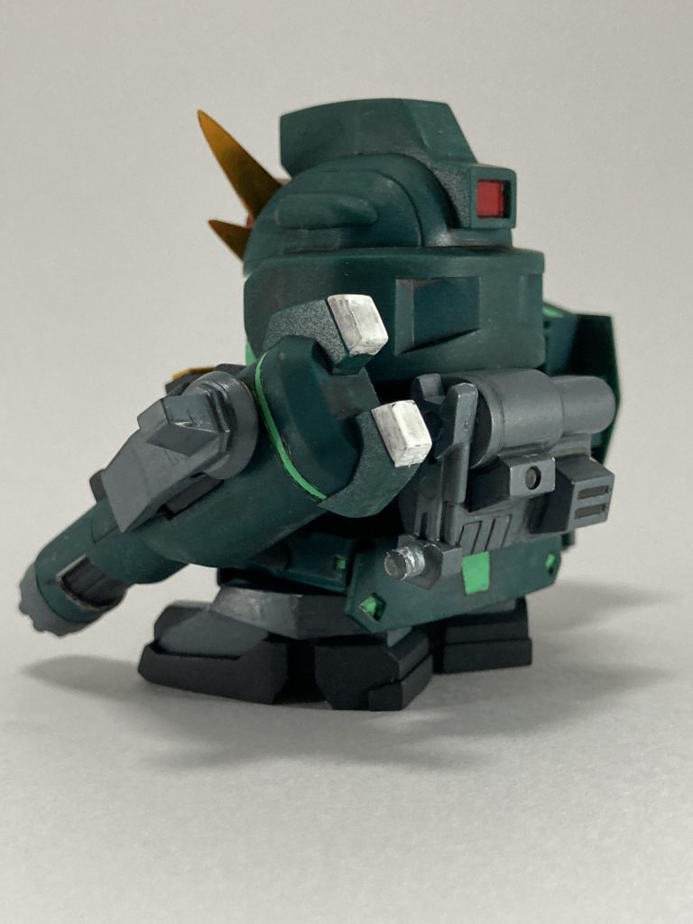 ガトリング装備背部