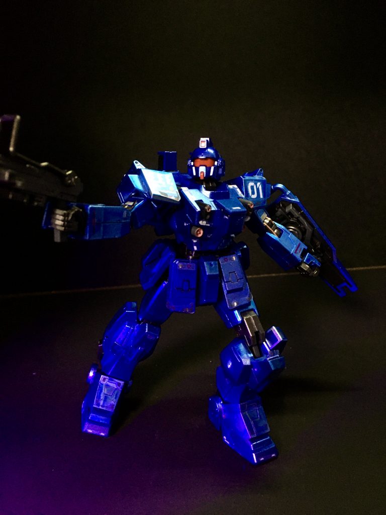 💣BD1号機難しいですね〜。ほぼ青なんでめちゃ地味です💦