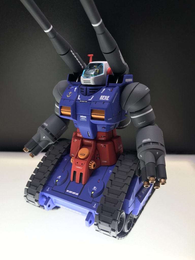 先にUPしたガンキャノンに比肩する情報量と完成度を目指しました。