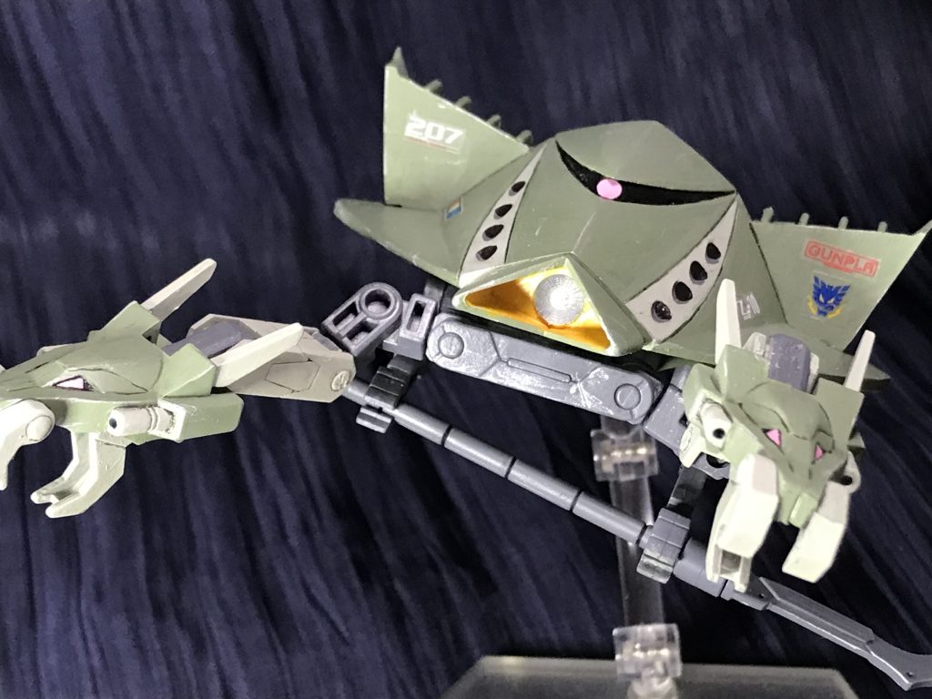 クチバシは差し替えにしました。