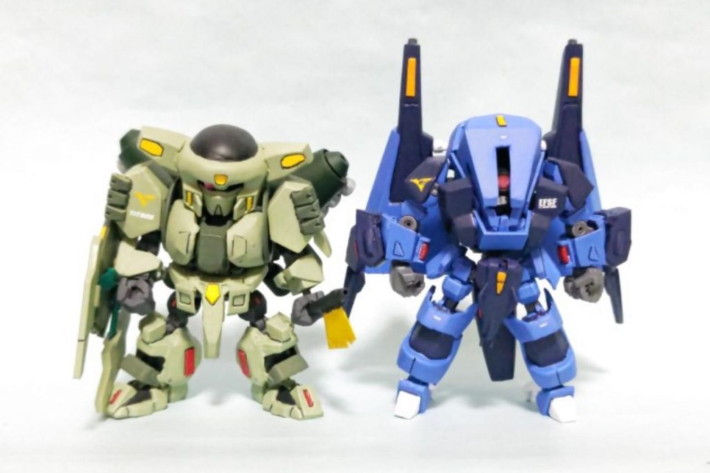 カラーは他との兼ね合いにより「青より」にしましたまぁ、我が家にはサイコMk-Ⅱがいるので紫系はお腹いっぱいというのもありますがw