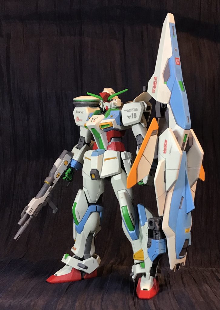 昔々、シルエットフォーミュラシリーズのプラモ買うと冊子が入ってまして、それに「ビギナゼラ・アインツェルカンプ」って作例があったんですよ。それが当時心に刺さりまして、このキッカケにやってみた次第です。