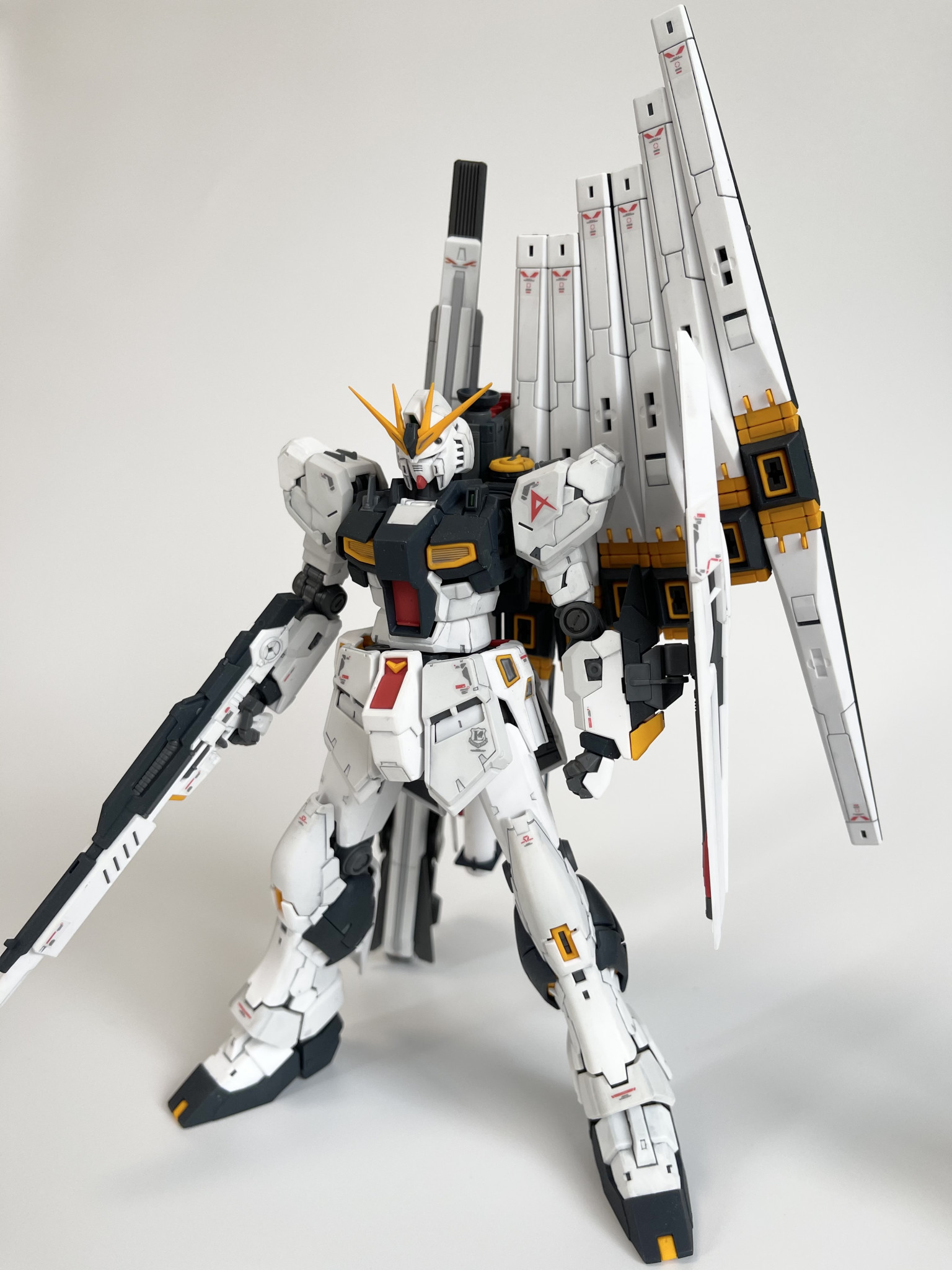 RG νガンダムHWS（ロングレンジ・フィンファンネル装備型）｜Senさんの