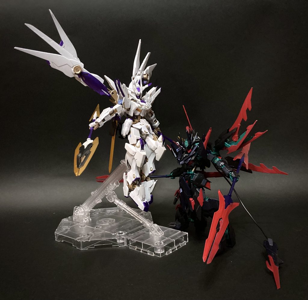 今回、ガンスタさん５周年ということで、個別ではなく白黒の対比をセットで投稿させていただきました。