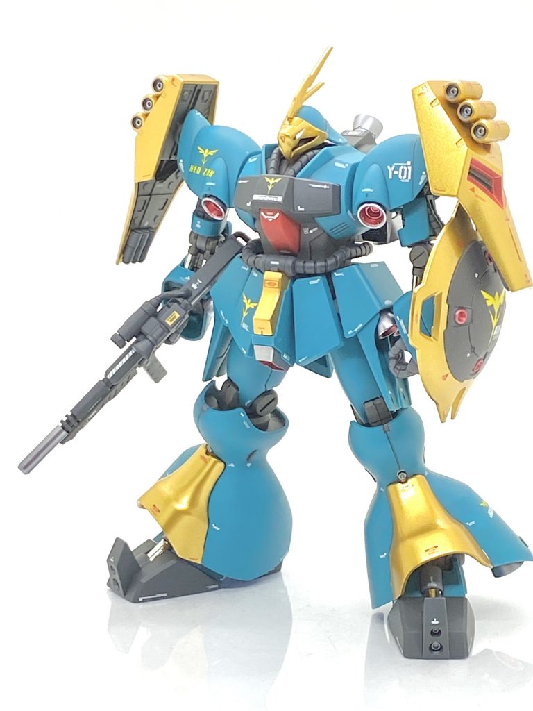 HGUC No.83 MSN-03 ヤクト・ドーガ (ギュネイ・ガス専用機)｜ウサ男さんのガンプラ作品｜GUNSTA（ガンスタ）