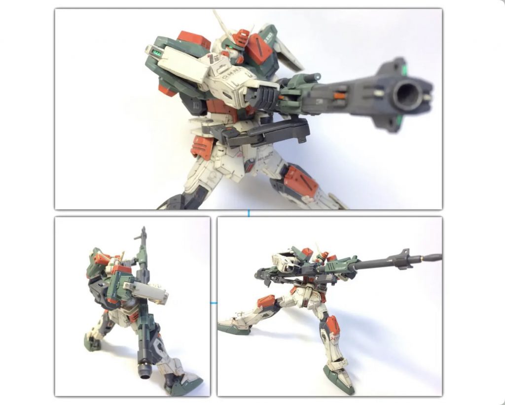RG風 1/144 HGバスターガンダム–3枚目/制作者:茶家持