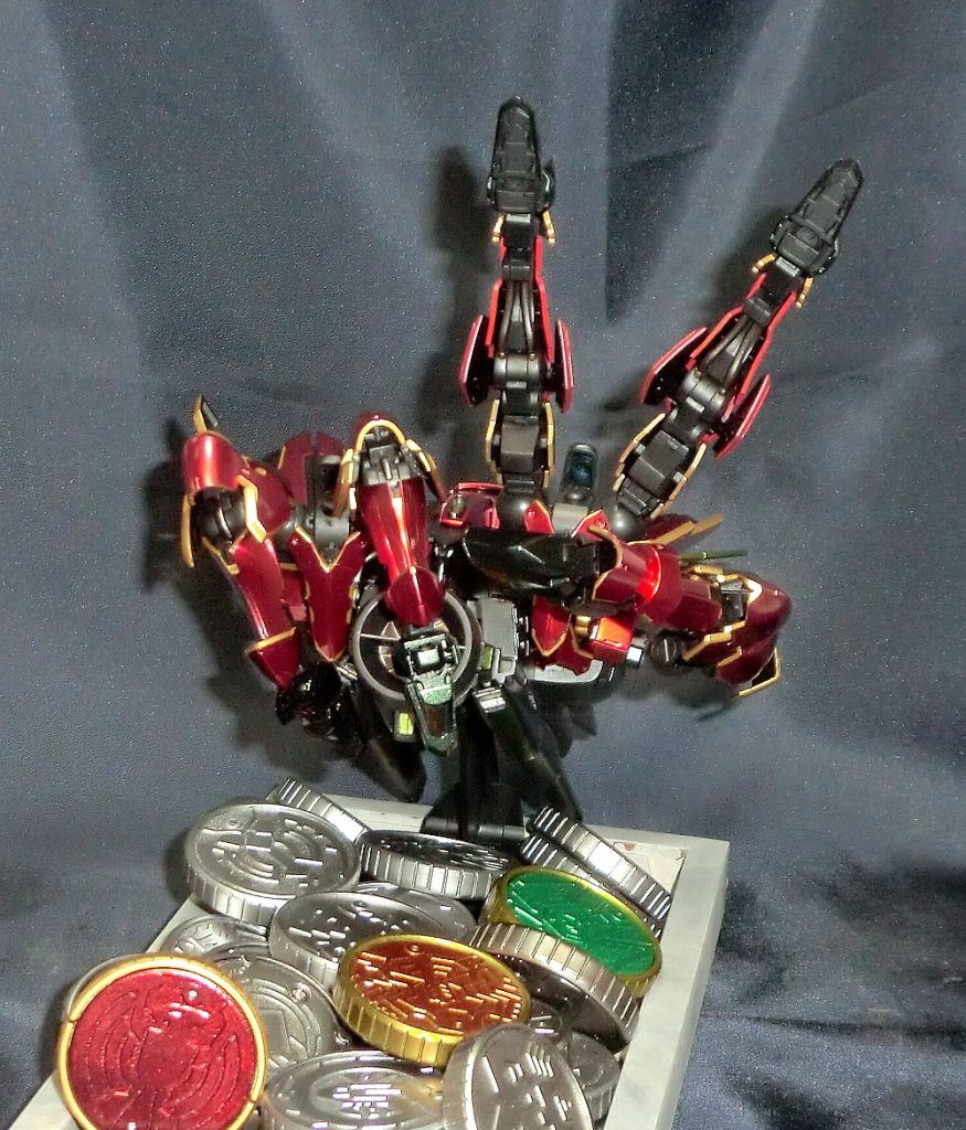 元パーツの可動部が多いから画像のようなこともある程度は可能