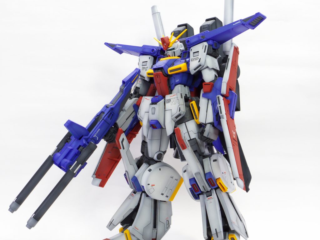 MG 強化型ZZガンダム　ver.ka–4枚目/制作者：gunplacraft