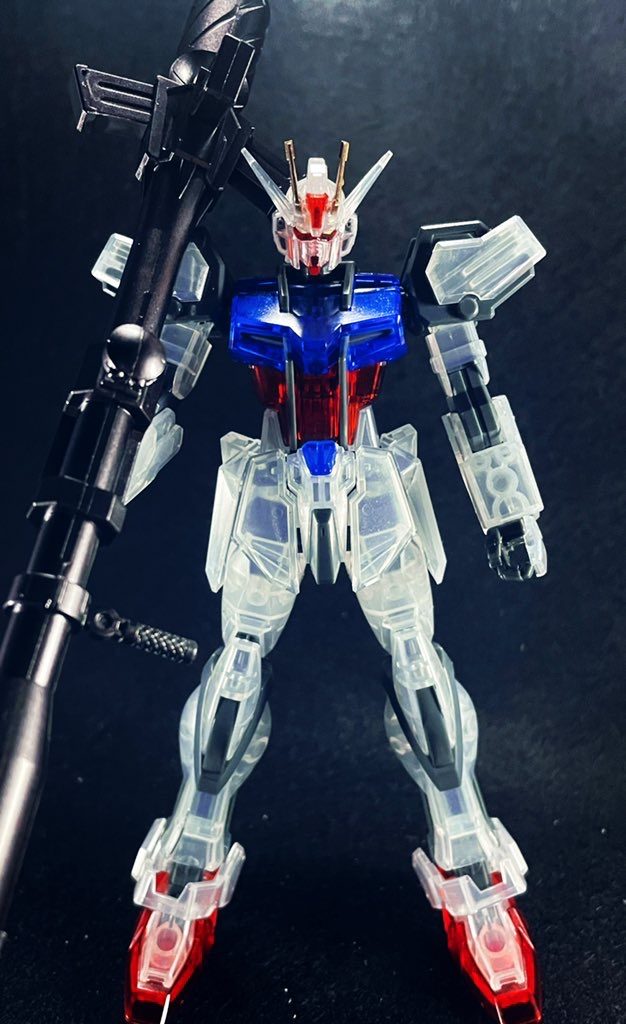 一番くじ EG ストライクガンダム クリアVer–5枚目/制作者：ワサワサ・ニョッス