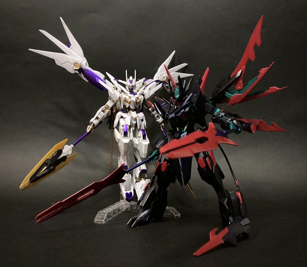 バエル＆アモン（Black or White）–7枚目/制作者：@kajzz_ho