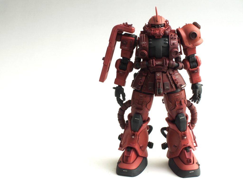 すべての動力パイプを一回り太くしただけでマッシブな印象になりました。