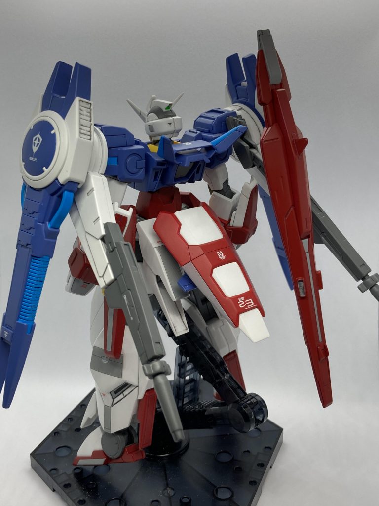 バックショットテールスタビライザー的な感じでシールドを取り付けました