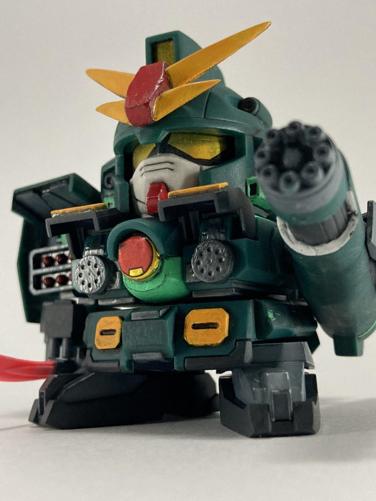 フルオープン(ホントは膝にもミサイルがあります。)