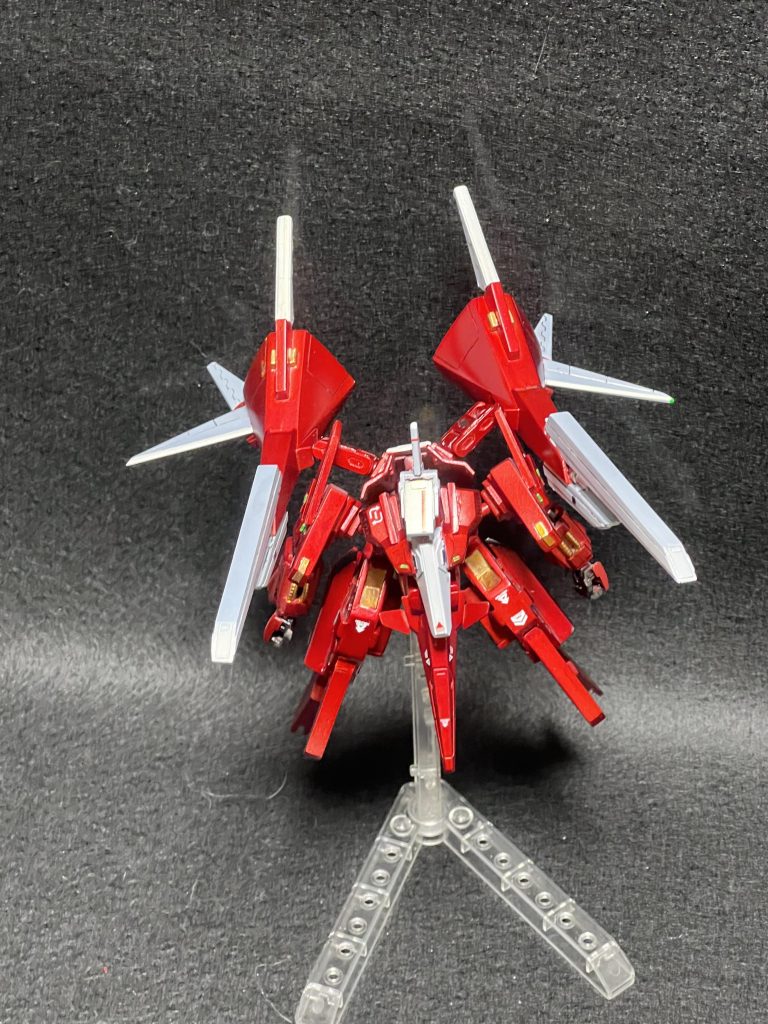 プラ板などで結構作ったパーツが多かったので、やり遂げた感はありました。