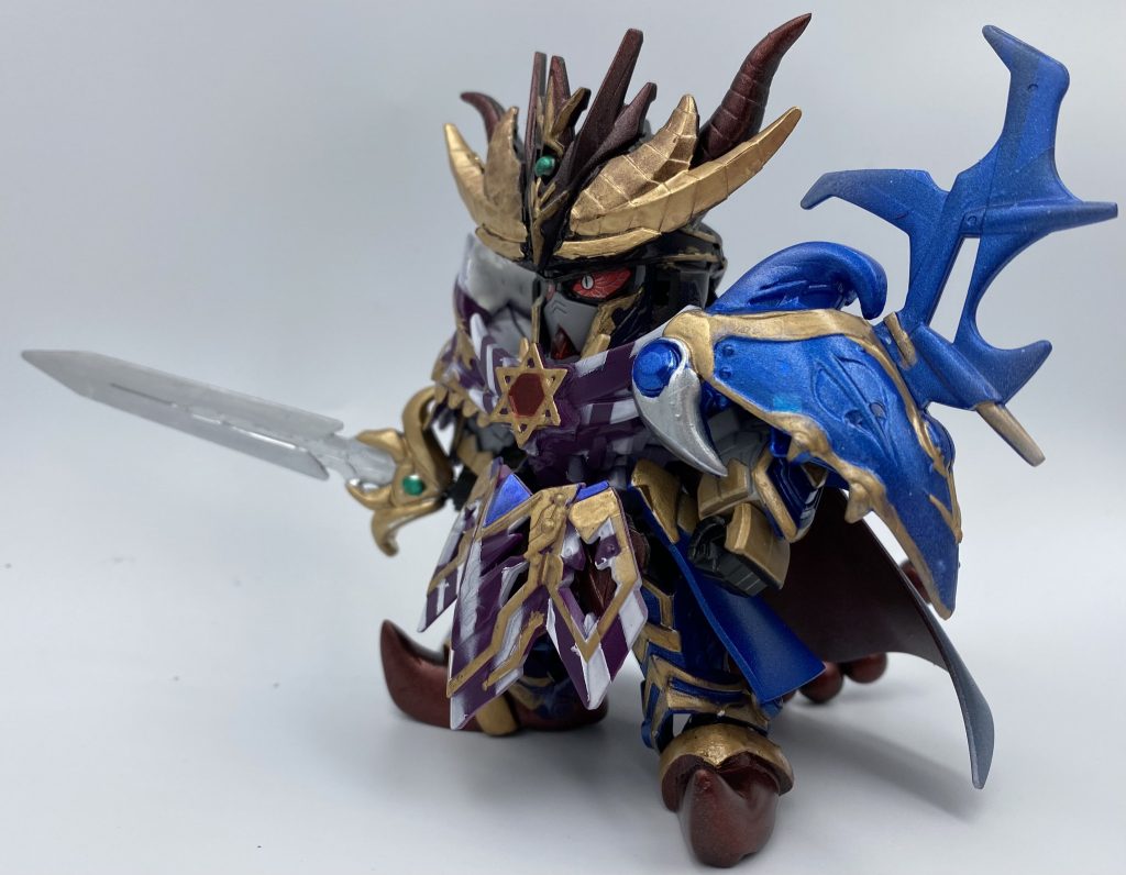 剣は魔竜剣士ゼロを改造。大剣は七剣騎士エクシアから持ってきています。