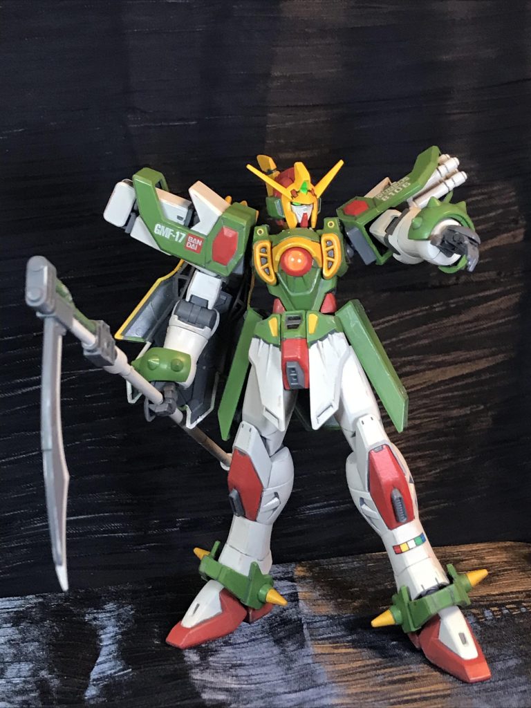 部分的にパーツ追加したり切り貼りしてますが、とくに大きな改造はしてないです。大体いつもこんな感じです。