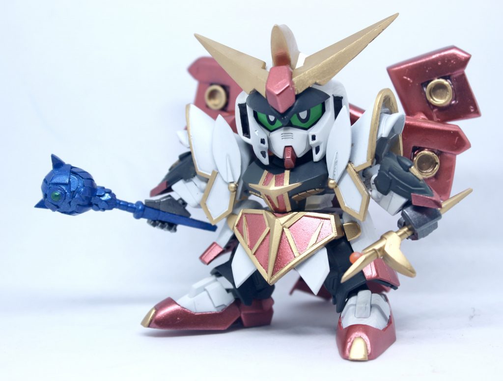 はい、という訳でアルガス騎士団法術隊隊長、法術士ニューガンダムでしたー。最後に塗装前の画像をお見せしてお別れ。