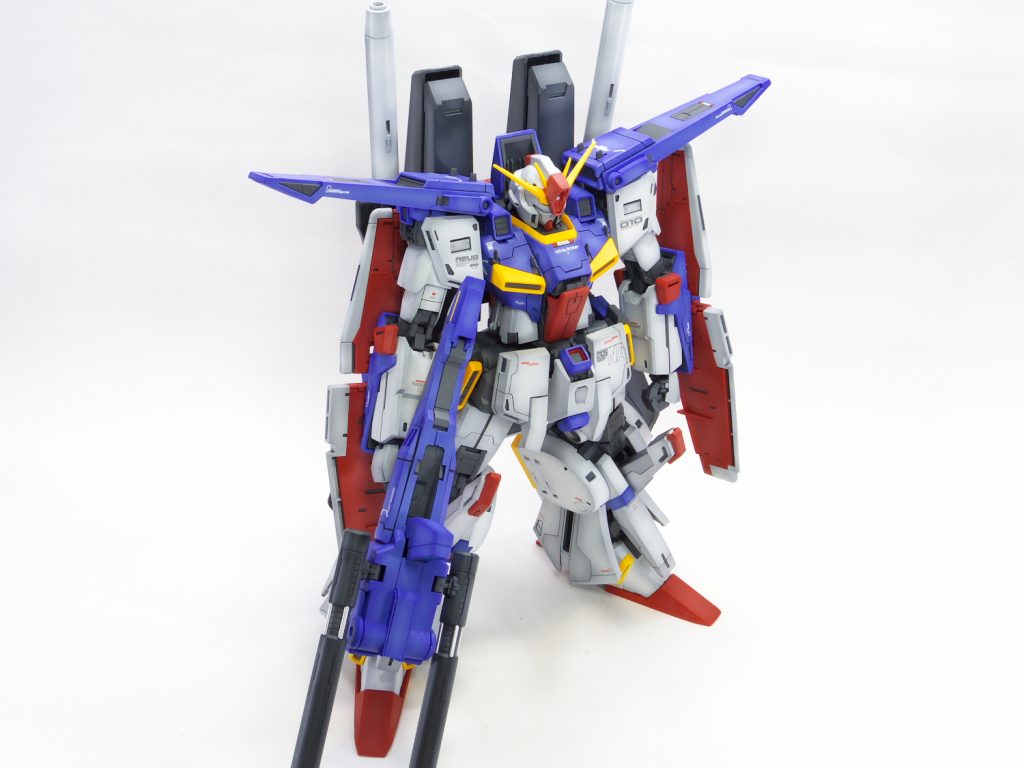 MG 強化型ZZガンダム　ver.ka–4枚目/制作者：gunplacraft