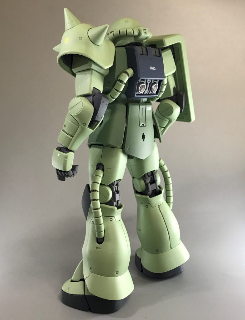 ランドセルのバーニアは筆塗りしてます