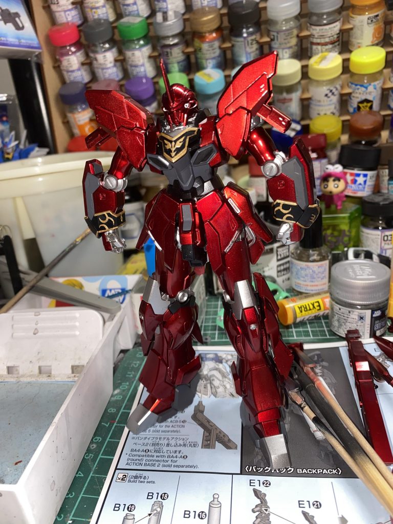 デカール貼り付け前。