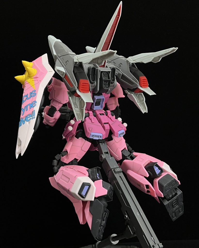 背面もウィザードのおかげでかっこよさげな感じ。