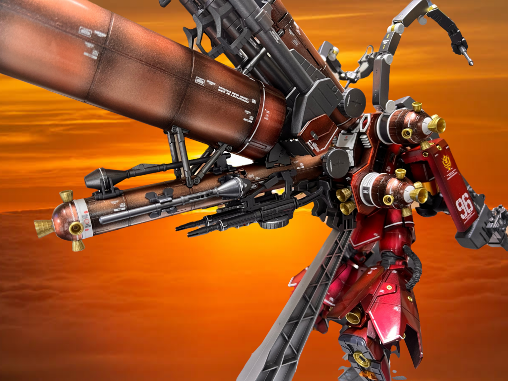 黒サフ→シルバー→クリアカラーヌルテカ仕様