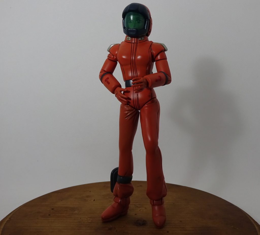 公約通りヘルメットは脱着可能にいたしました 塗装が剥がれるのが嫌なのでフェイスパーツを予備の物に付け替えています ほとんどお顔見えませんが一応ちゃんと塗っています そこぉ!!