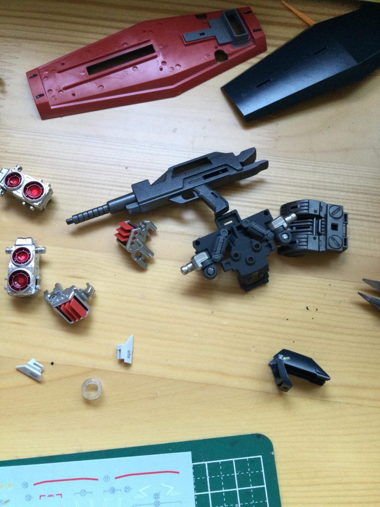 武器類は、「ガイア ガンメタサフ」を使用しました‼️