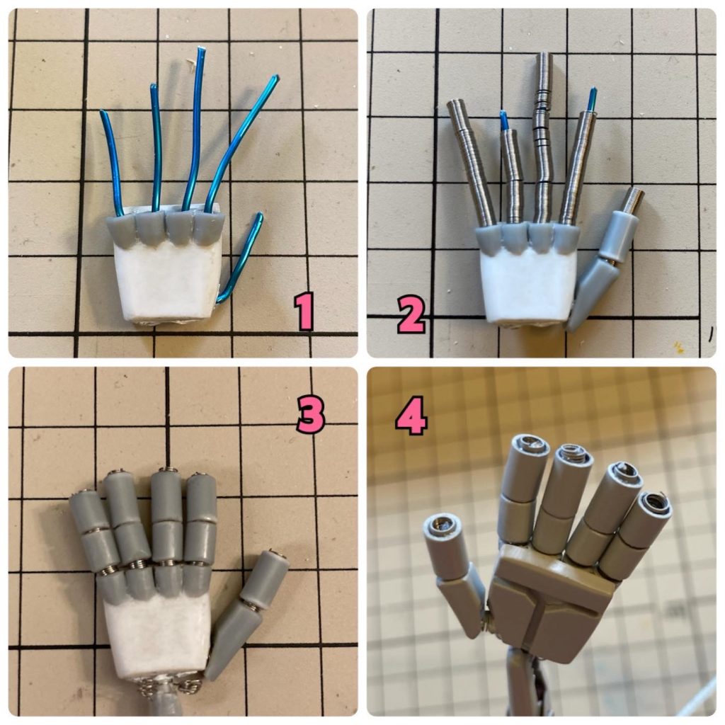 指が可動するフィンガーバルカンの作り方