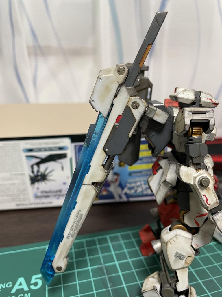 サムライマスターソードの塗装、わりと綺麗に出来てうれしいです。