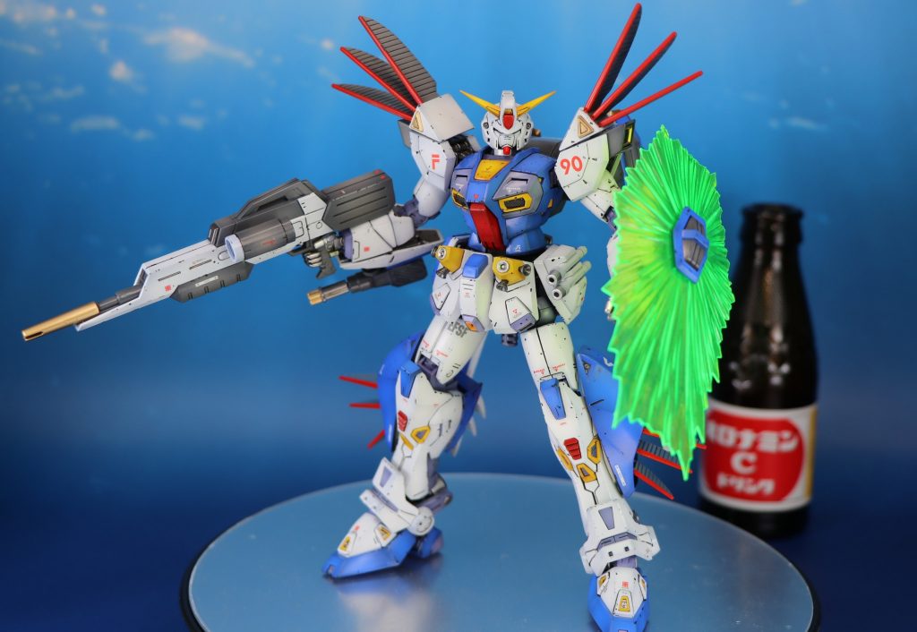 【MG】ガンダムF90 Vタイプ–5枚目/制作者：9fold