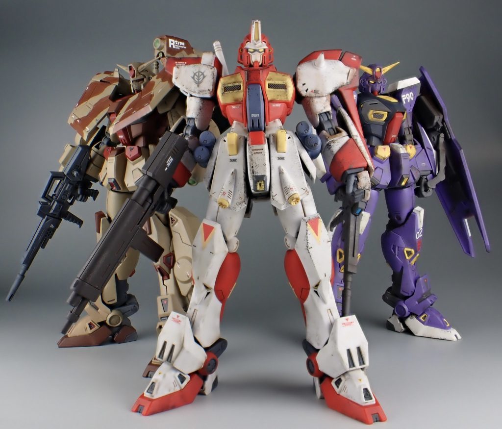 過去作F90  2機と。https://gumpla.jp/mg/798418https://gumpla.jp/mg/799926