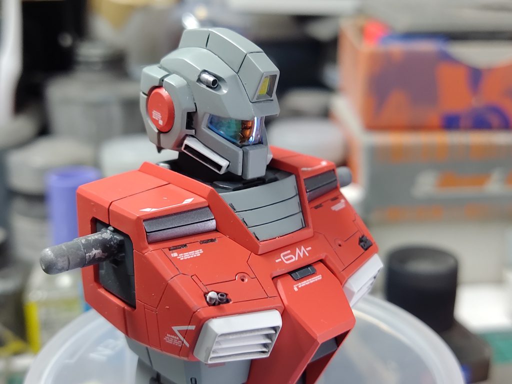 センサー類にハイキューパーツ製ミラージュシール各色を使用