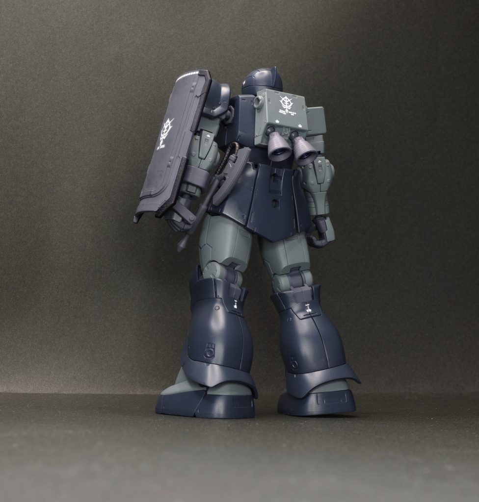 バーニアをビルダーズパーツのバーニアに交換しました。