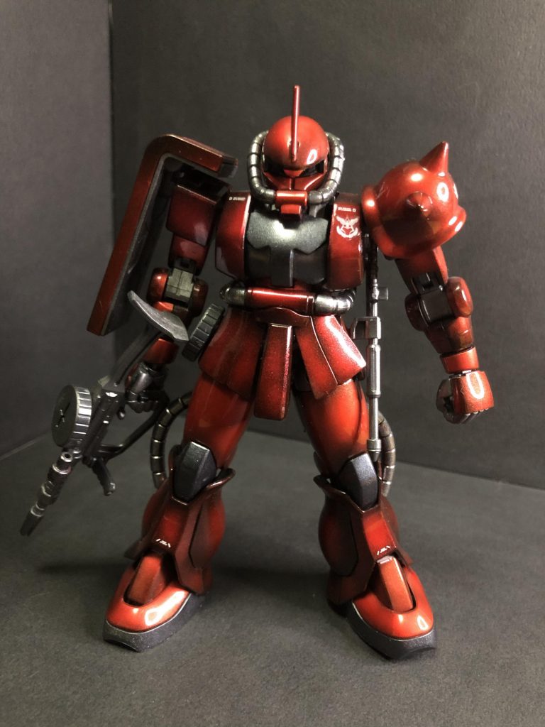 鏡面仕上げのつもり。鏡面ぽくなったところもあるし！