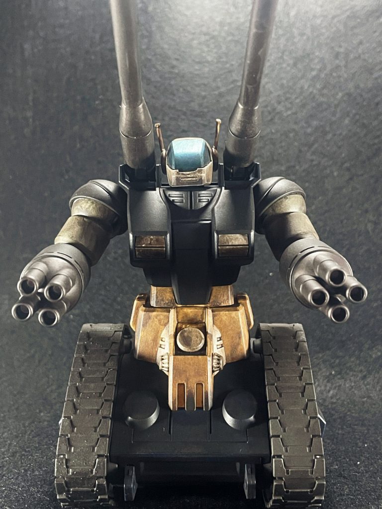 初めての全塗装 HGUCガンタンク–4枚目/制作者：ワサワサ・ニョッス