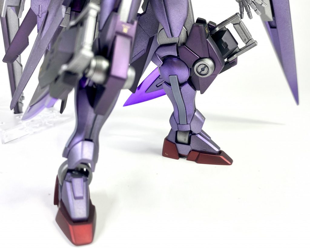 艶消しを吹くと良い感じの落ち着いた色合いになりました