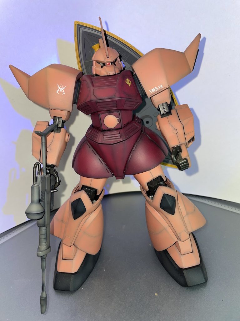 ゲルググ97年に発売のキット　25年前のキットで仮組みは簡単でした 笑