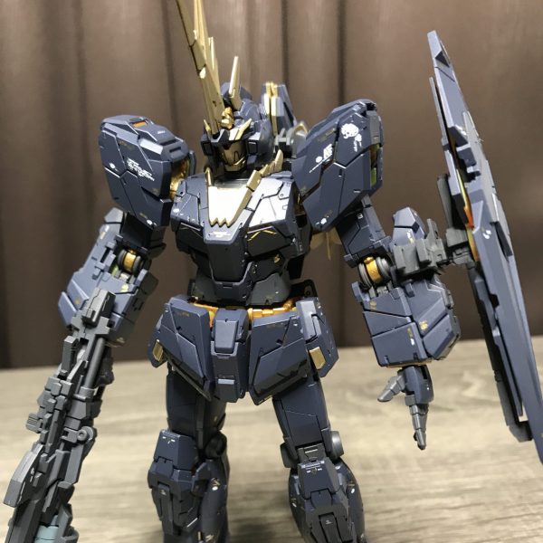 RG バンシィ・ノルン　全塗装とデカールだけで💦