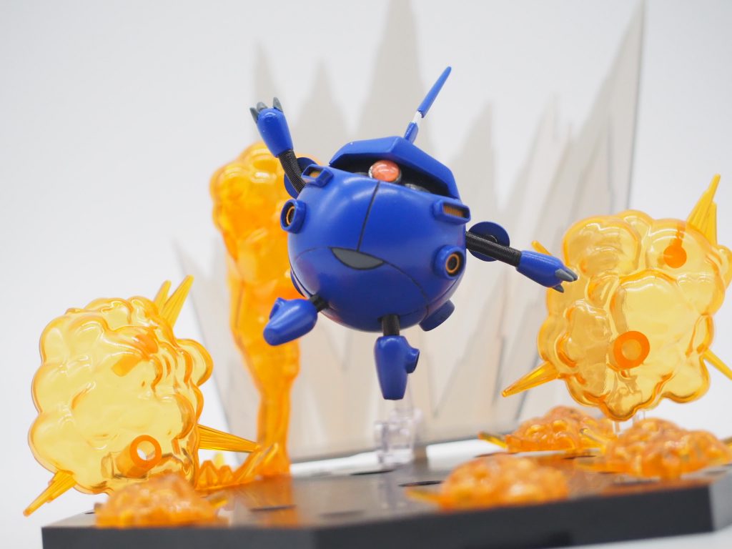 可動域が増えたので初代よりもアクションがしっかりと決まります!コミカルなのがさらに映えるようになって撮ってて楽しかったです😁